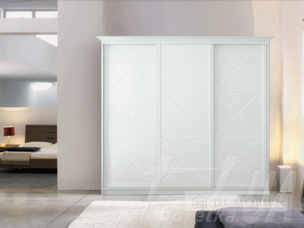 Roma Venetiano Coupe 2220 mm 3 usi Alb/Mirror