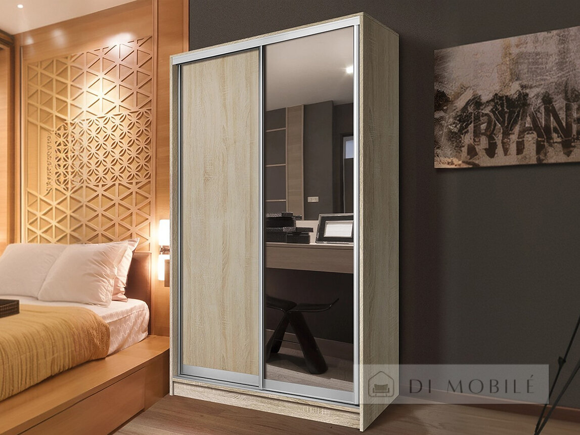 Шкаф-купе двухдверный "E-Line" ШК.1.1 900 мм