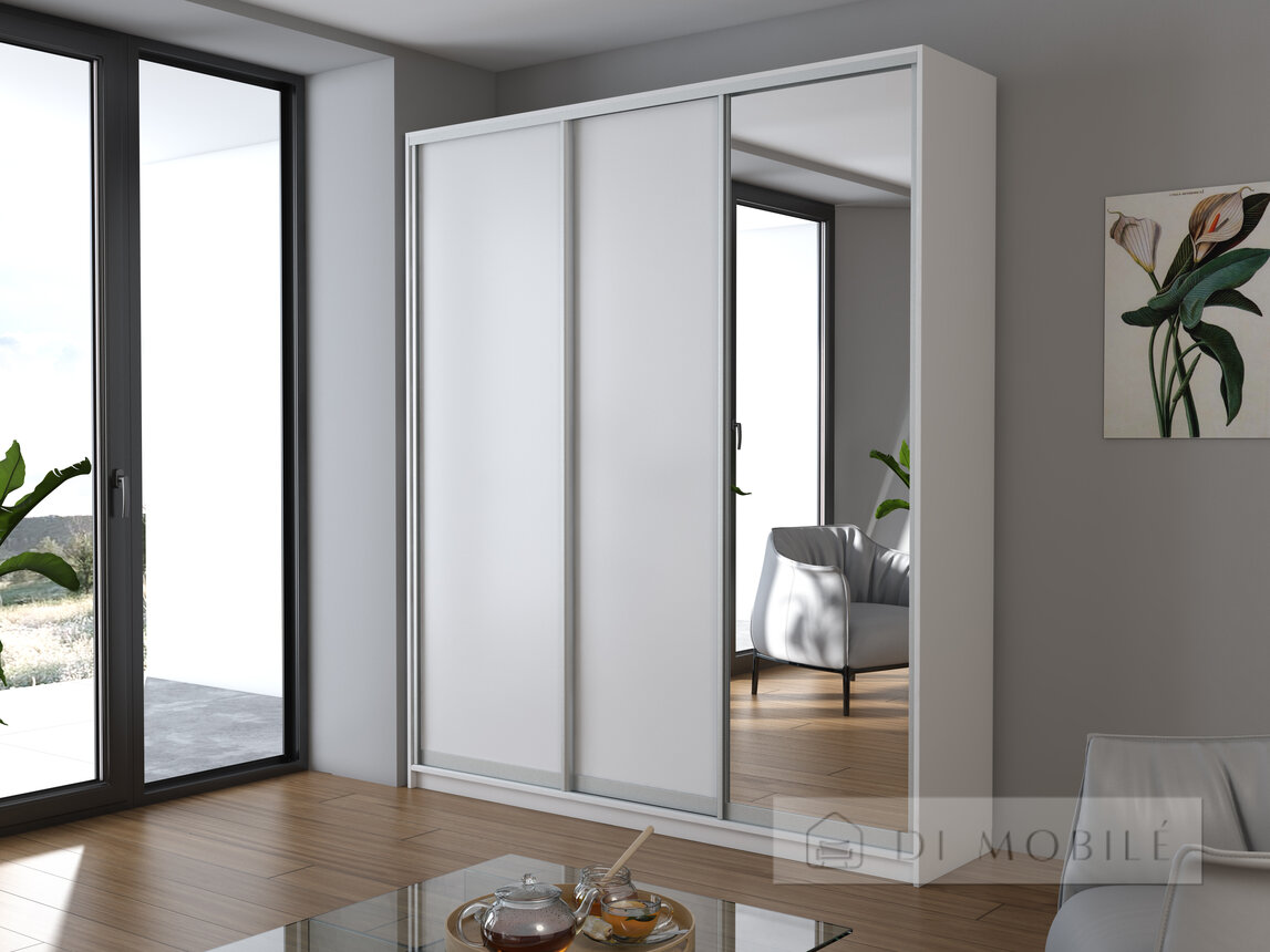 Garderoba Premium 1900 mm cu 3 uşi