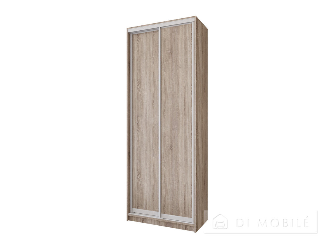 Garderoba "Premiu" 900 mm 2 usi / 2 cipboard / Oak sonom truffle