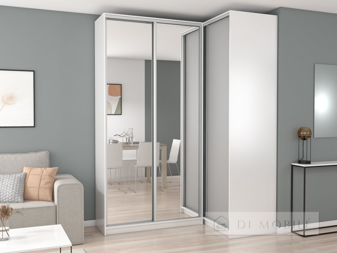 Sectiunea colt "Uni" 1200 mm la cabinetul coupe "Premium"