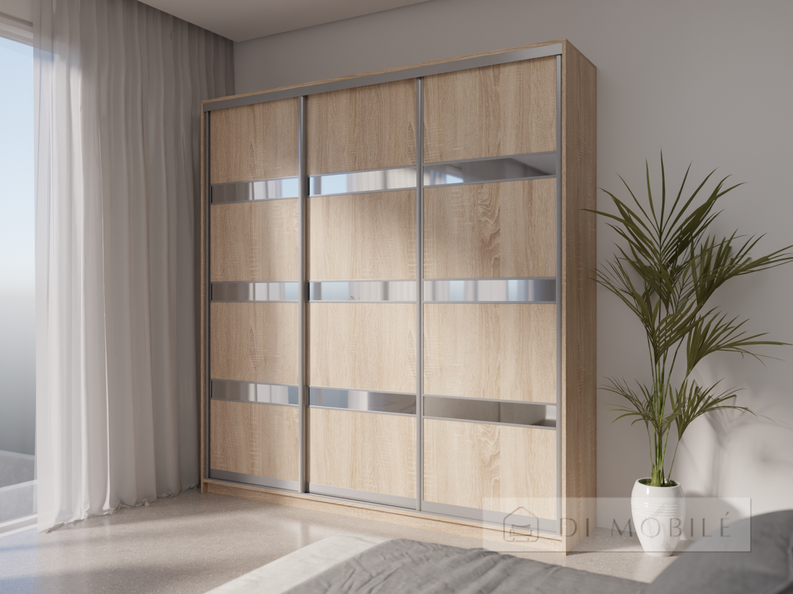 Dulap cu două uşi "E-Line" ShK 3.2 2000 mm