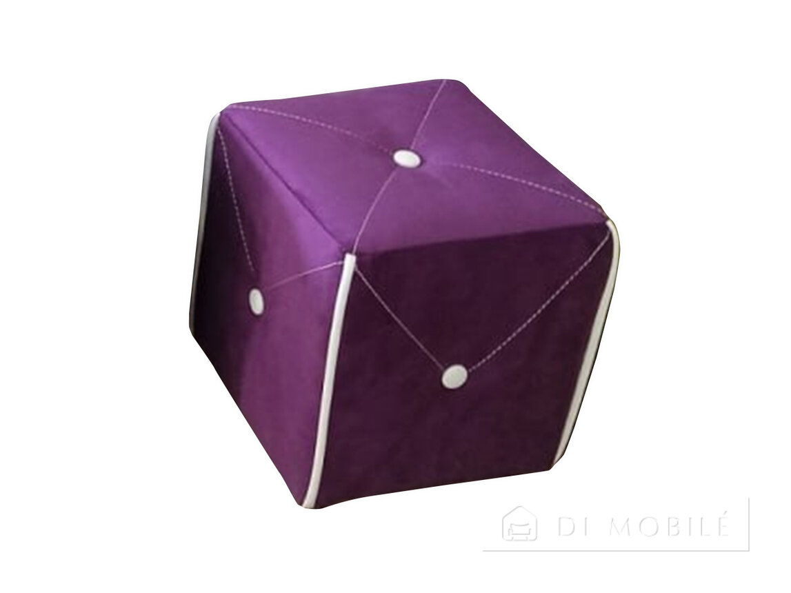 Пуф "Куб" з пуговицой