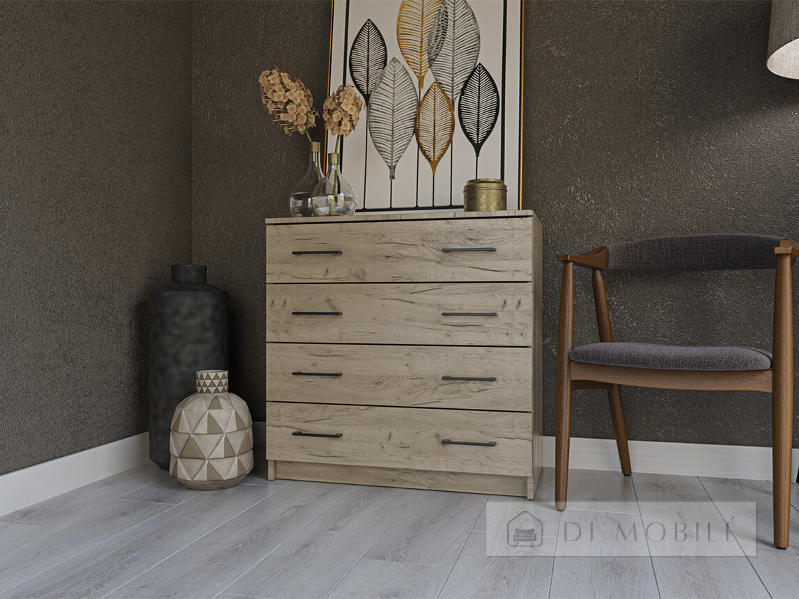 Комод К80/80/4Ш