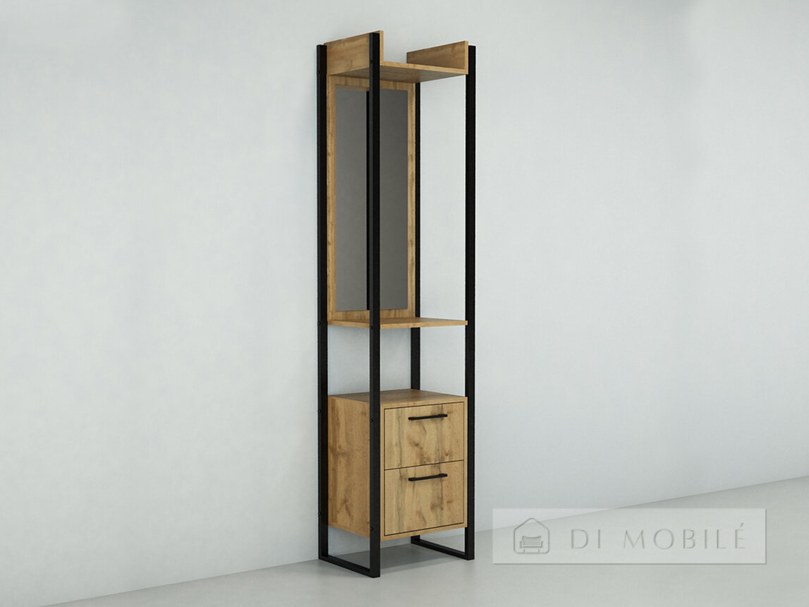 Тумба с зеркалом "ЛШ-9 Лофт"