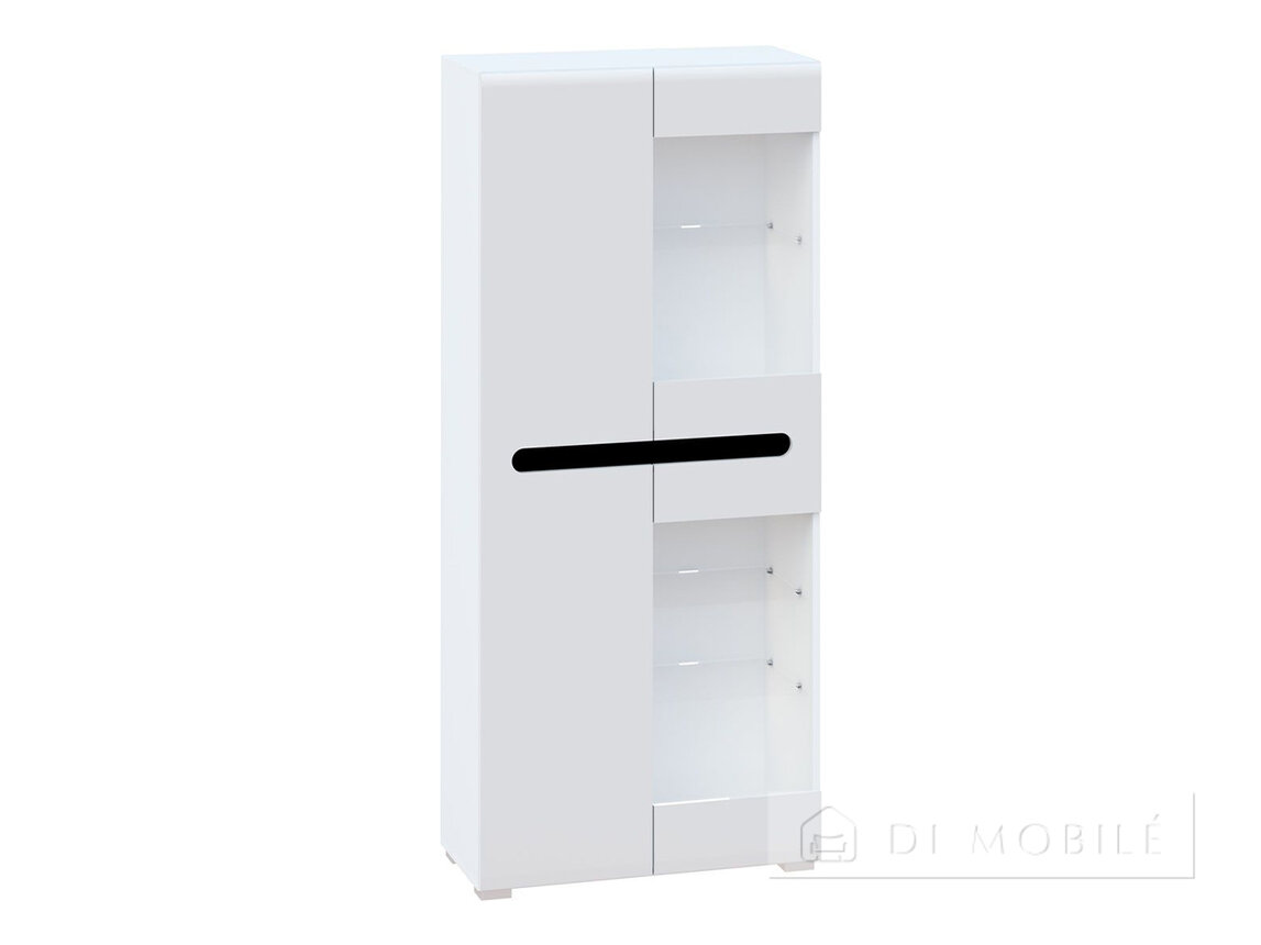 Шкаф-витрина "Бьянко" 2Д Ск