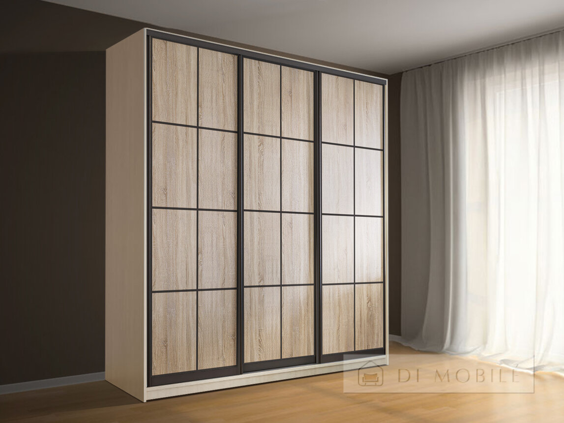 Dulap "Loft / Loft" cu fatade Lines 2220W