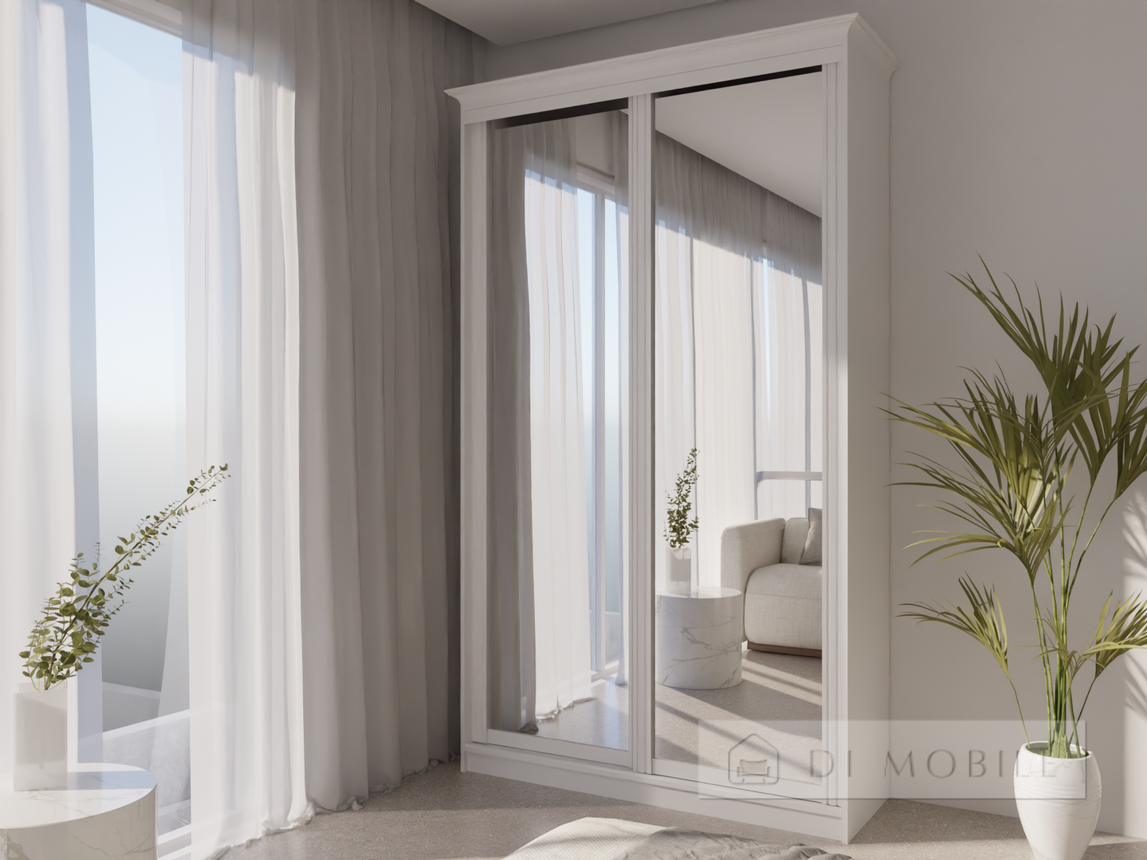 Garderoba "Rome Venetiano" 1300 mm Seria 2 usi WT White