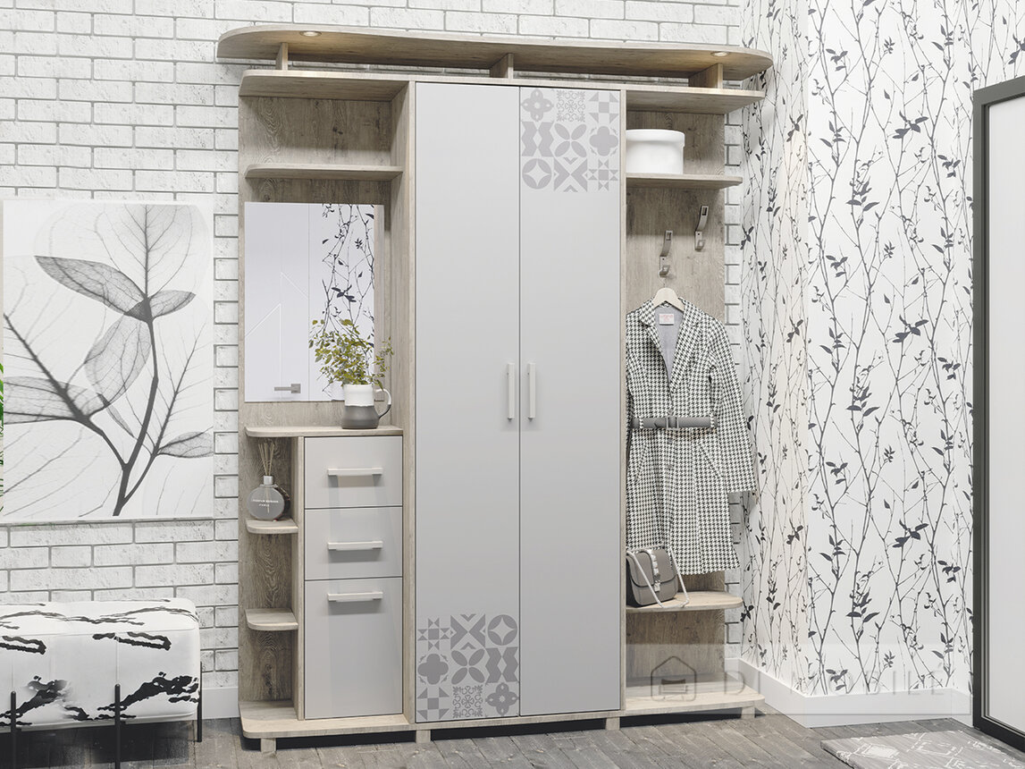 Mobilier pentru hol „Siluet 3”