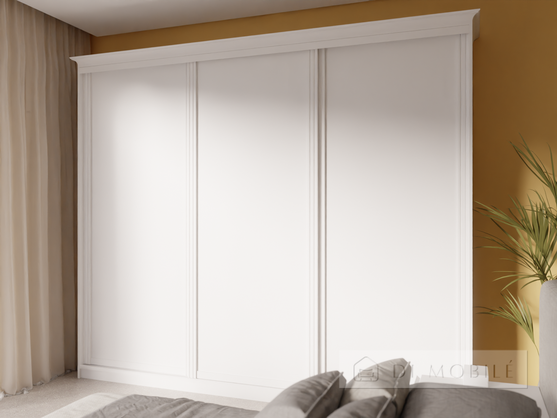 Cabinet coupe "Rome Venetiano" 2630 mm Seria W W WT White