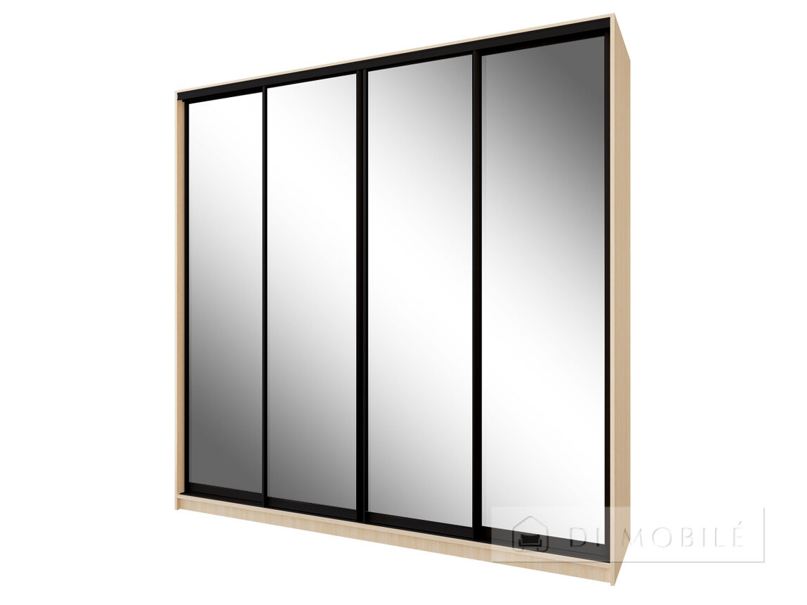 Dulap "Standard" 2400 mm cu 4 uşi BL