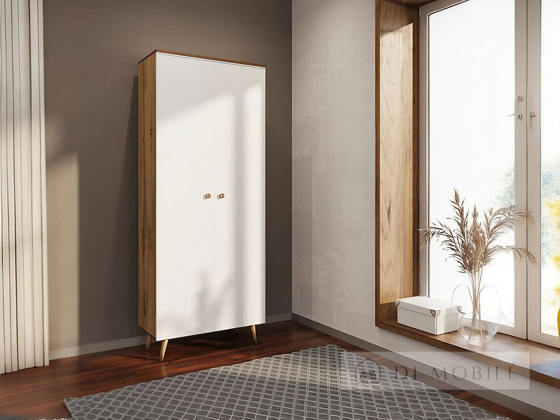 Шкаф 2-х дверный "Сканди"