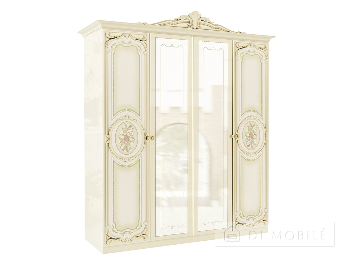 Dulap cu 4 uși „Carmen Nouă Lux”
