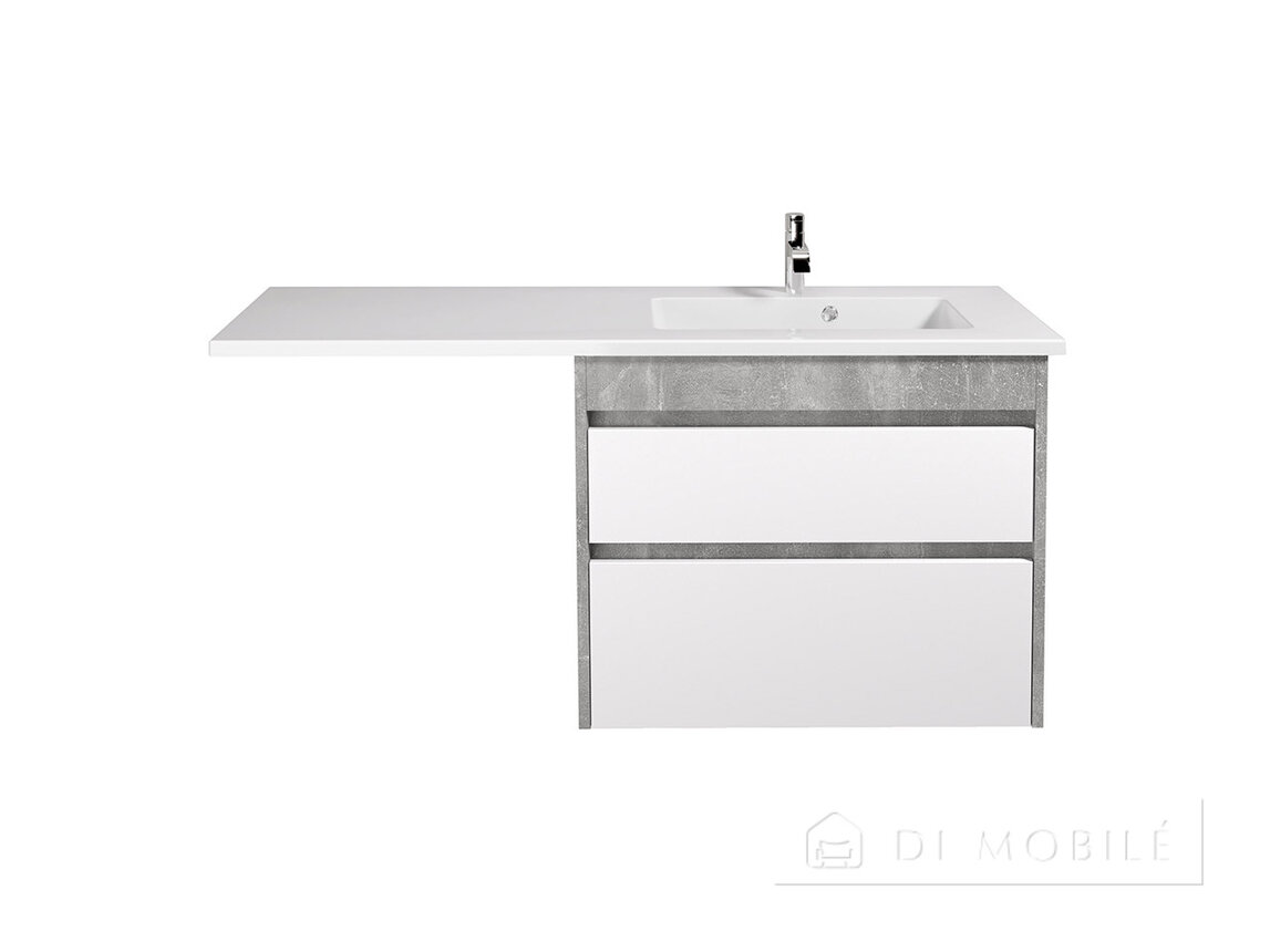 Подвесная тумба с крылом "Polo Loft 80-U ADAM 140"