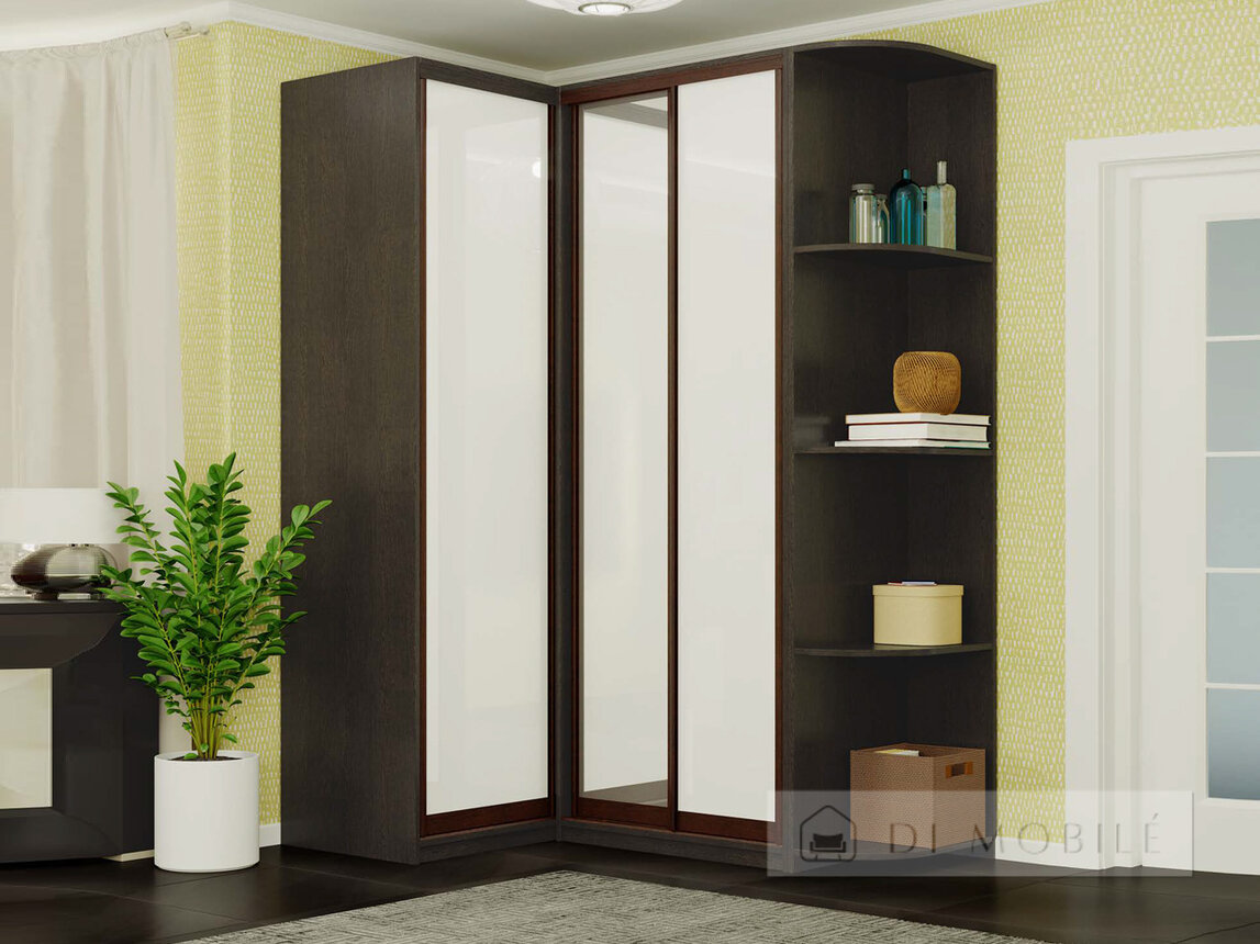 Secţiunea de colţ "Uni" 1200 mm pentru cabinetul coupe "Prioritate"