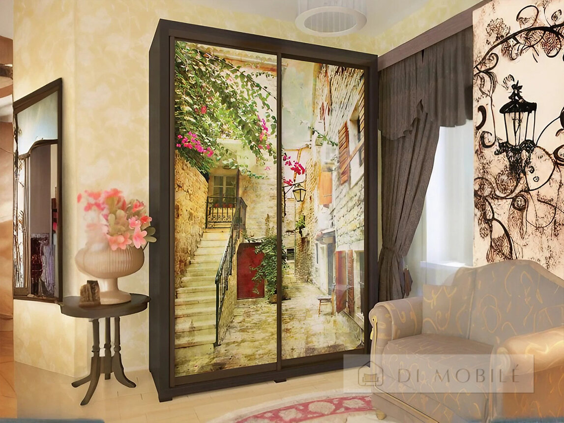 Шкаф купе "Домино" 1774 мм 2-дверный W