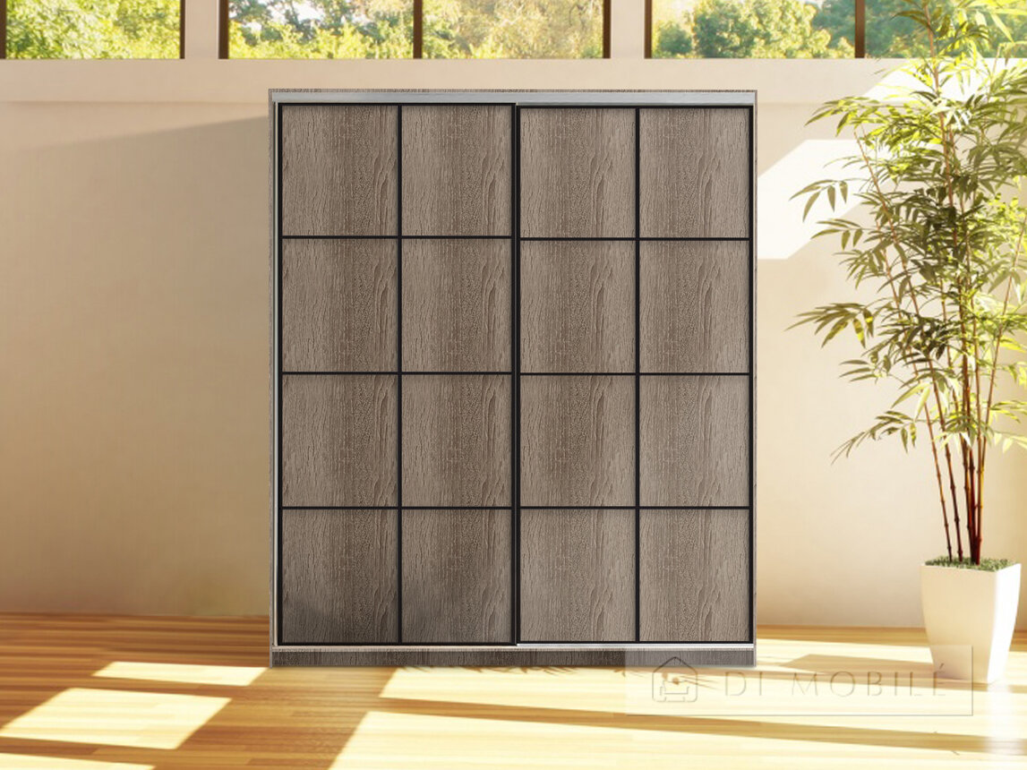 Garderoba "Alto / Alto" cu fatade Lines 1800W