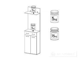 Модуль с зеркалом "Армарио"