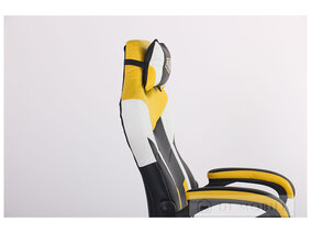 Fotoliu „VR Racer Dexter Jolt” (negru/galben)