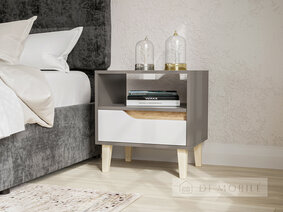 Тумба прикроватная 1Ш "Wood"