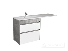 Подвесная тумба с крылом "Polo Loft 80-U ADAM 140"