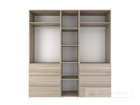 Шкаф распашный комбинированный №3 "Light"