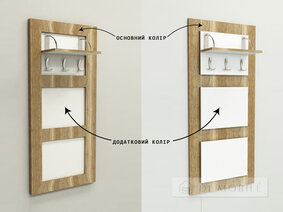 Вешалка "ПВ Стандарт" настенная с полкой