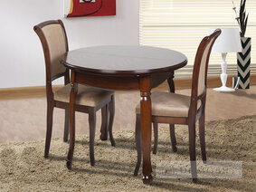 Стол обеденный раскладной "Гаити" (круглый)