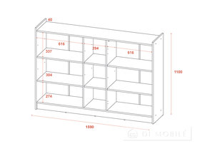 Прихожая с зеркалом "Кассель" 5 ДСП
