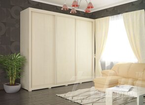 Шкаф купе "Домино" 2626 мм 3-дверный W