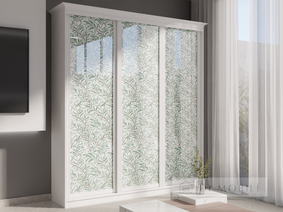 Cabinet coupe "Rome Venetiano" 2000 mm seria WT White