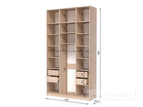 Cabinet pliant "SHR-6 ASH" 1400 mm