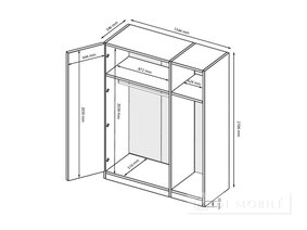 Шкаф "Лори" 3дв