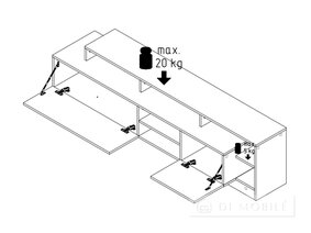 Тумба ТВ "Калиста"