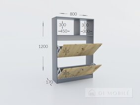 Тумба для обуви №2 "Бристоль"
