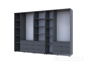 Dulap pentru haine "Gelar" 3 + 3DSP cu cutie creion