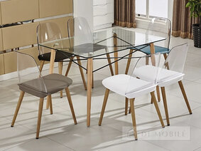 Стол обеденный "Эверест Glass"