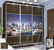 Dulap "Premiu" 2220 mm 3 uşi W