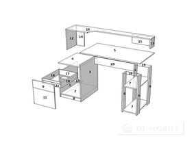 Стол компьютерный "СК-11"