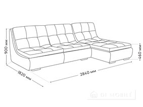 Угловой диван "Benefit 1 | Бенефит 1"