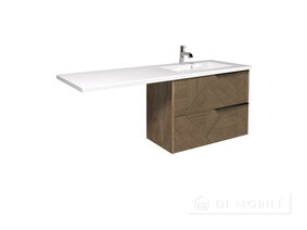 Тумба подвесная с крылом "Cubic 80-A ADAM 140"