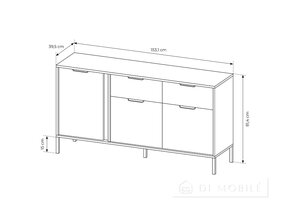 Sertar Clares 3D2S/153