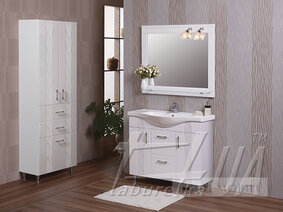 Dulăpior de baie cu lavoar 65 "Aqua"