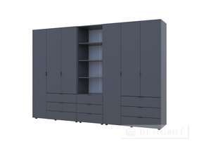 Dulap pentru haine "Gelar" 3 + 3DSP cu cutie creion