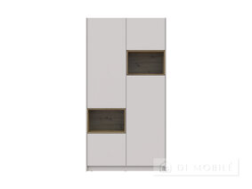 Dulap pentru haine cu nișă "Dale" 2 chipboard