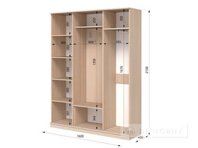 Cabinet pliant "SHR-8" 1600 mm