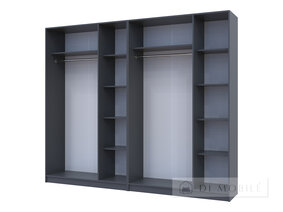 Set de dulapuri pentru haine "Promo" 3 + 3 chipboard