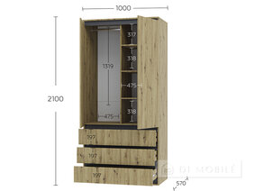 Шкаф "Идея Комби"