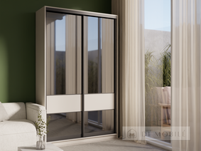 Dulap cu două uşi "E-Line" ShK 2.3 1300 mm cu barbell / microlift