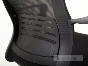 Scaun calculator "Ultra Stil Grid negru"
